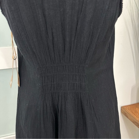Cotton Natural Cosmopolitan Black Line Dress Small/Medium Coverup NWT READ - Picture 9 of 12